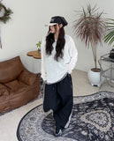 Laon see-through linen knit