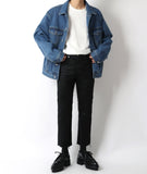 Oversize denim jacket Blue