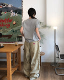 Tokyo Print Crop Short Sleeve T-shirt