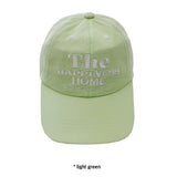 HAPPINESS STITCH BALL CAP