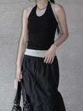 Ret Halter Sleeveless