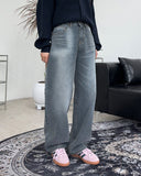 Dinan Pocket Washing Denim Pants