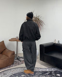 MAFF Washed Curve Blouson