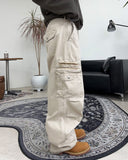 Hetin Utility Pocket Cargo Pants