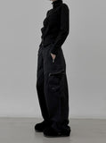 Zipper Pocket Cargo Jogger Pants