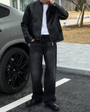 Int Biker Leather Jacket