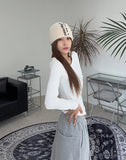Dian Modal U-Neck Long Sleeve Tee