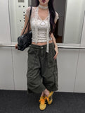 Becca Cargo Bermuda Cotton Pants