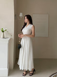 Cezanne flare banding sleeveless one piece