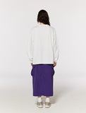 Pintuck Cargo Parachute Skirt