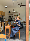 Jobe Black Leather Bokjori Backpack