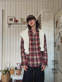 Doze loose fit check shirt