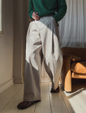 Rings Belted Wide Slacks