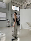 Lorna Pigment Nylon Double Cargo Pants