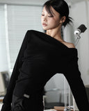[ EEUN MADE ] Muse Shirring Rib Knit