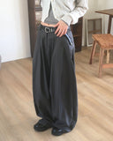 [MADE] Recall double pin tuck wide slacks pants