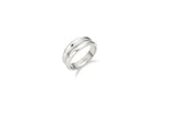 [Premium Plating] H Edition AB(W) Core Wave Ring