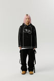 SHINING LOGO STITCH HOODIE