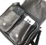 Old Leather Pocket Bag
