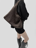 Lissu Suede Shoulder Bag