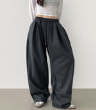 Pintuck 4-Season Wide Balloon Banding Pants