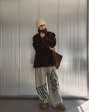 Journey Lettering Brushed Balloon Sweatpants