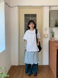 [Unisex] Numben Printing Over Short Sleeve Tee