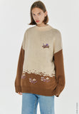 Illustration Pullover Half Neck