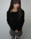 Cairn Unbalanced Wrap Sleeveless Long Sleeveless Knit