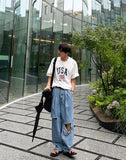 USA washing short sleeve