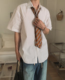 Sob Vintage Label Half Shirt