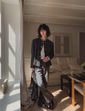 Rex Belt Flare Slacks