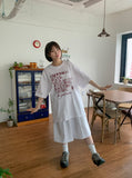 [unisex] Tutsro Line Banding Bermuda Pants