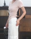 The Nut Cargo Pocket Wide Pants