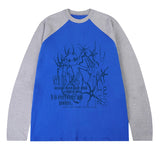 NOWHERE Vintage Raglan Long Sleeve T-Shirt