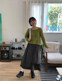 Torienne Frill Layered Long Skirt