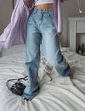 Babe Straight Washing Denim