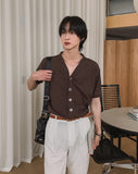 Cooling Summer V-neck Half Cardigan