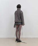 Detachable Fur Shearling Jacket