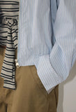 STRAP HIGH NECK BLOUSON