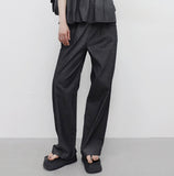 Breo denim sleeveless + denim pants set
