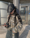Futa Cat Angora Knit Muffler Set