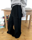 [Brushed] Gahi Layered Short Skirt Bootcut Pants