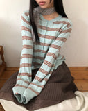 Mael Stripe Knit Cardigan