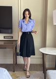 Andy Two Button Bermuda Half Slacks