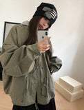 Mix Patch Button Beanie