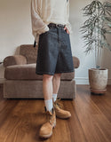 Gody Non-Fade Bermuda Denim Pants
