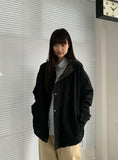 [unisex] Caranne Color Matching Hood Bomber Jacket