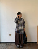 Bevron Cotton Balloon Wide Pants