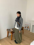 Natoy Ribbed Crop Knit Cardigan